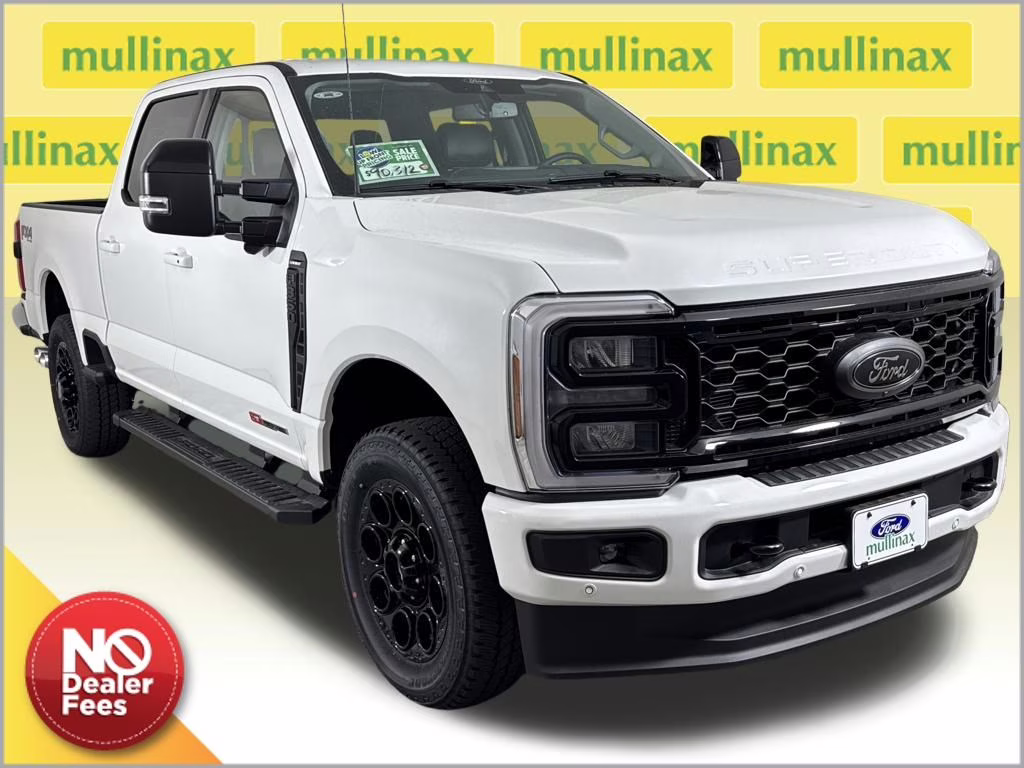 2026 White Metallic Ford Super Duty F-350 SRW Lariat 4X4 Truck