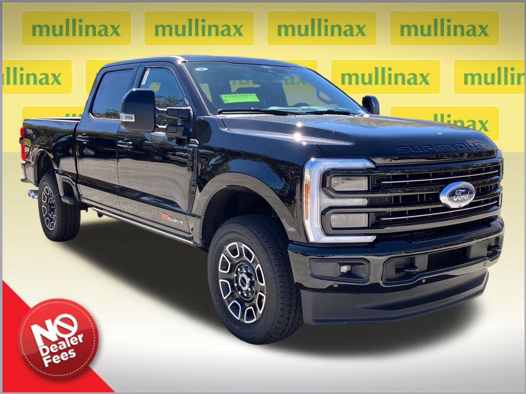 2026 Agate Black Metallic Ford Super Duty F-350 SRW Platinum 4X4 Truck