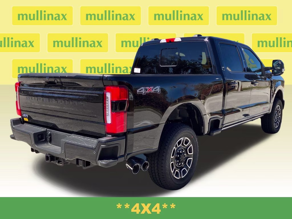 2026 Agate Black Metallic Ford Super Duty F-350 SRW Platinum 4X4 Truck