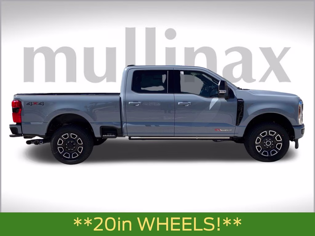 2026 Glacier Gray Metallic TriCoat Ford Super Duty F-350 SRW Platinum 4X4 Truck