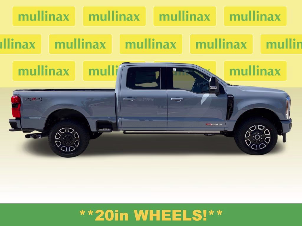 2026 Glacier Gray Metallic TriCoat Ford Super Duty F-350 SRW Platinum 4X4 Truck
