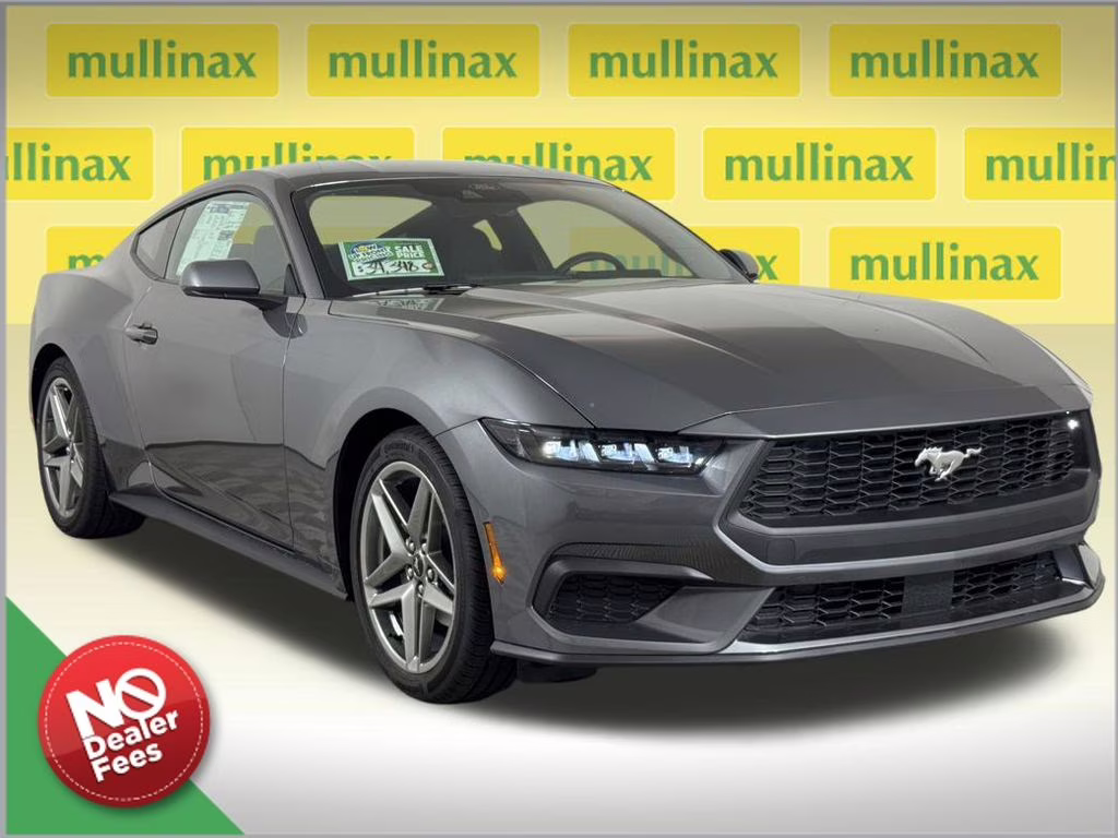 2026 Carbonized Gray Metallic Ford Mustang EcoBoost RWD Coupe