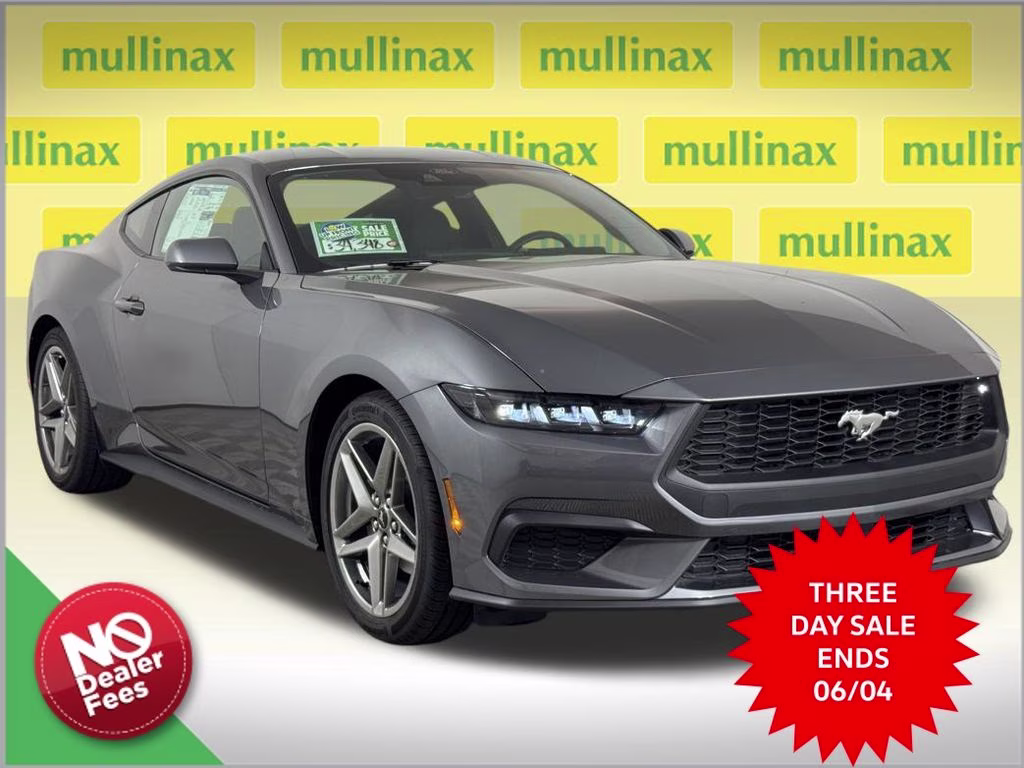 2026 Carbonized Gray Metallic Ford Mustang EcoBoost RWD Coupe