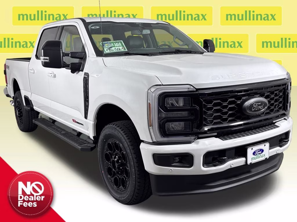 2026 White Metallic Ford Super Duty F-350 SRW Lariat 4X4 Truck