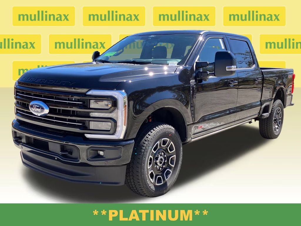 2026 Agate Black Metallic Ford Super Duty F-350 SRW Platinum 4X4 Truck