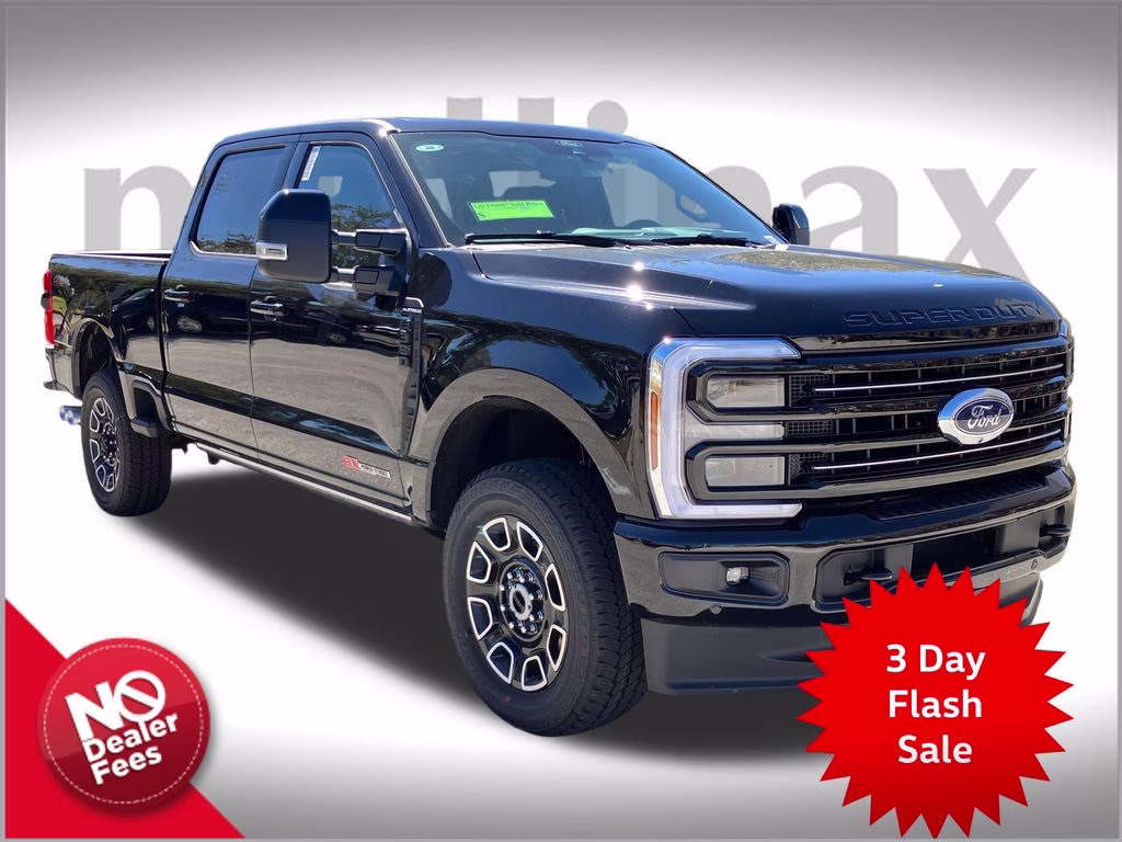 2026 Black Metallic Ford Super Duty F-350 SRW Platinum 4X4 Truck