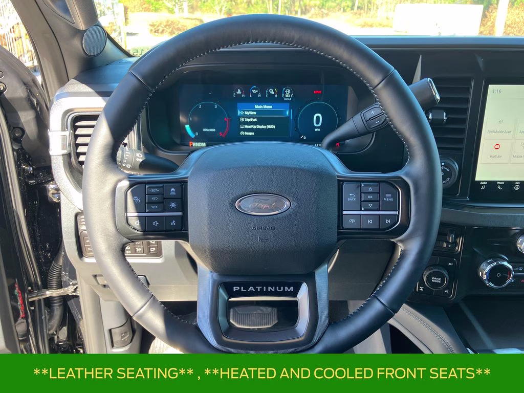 2026 Black Metallic Ford Super Duty F-350 SRW Platinum 4X4 Truck