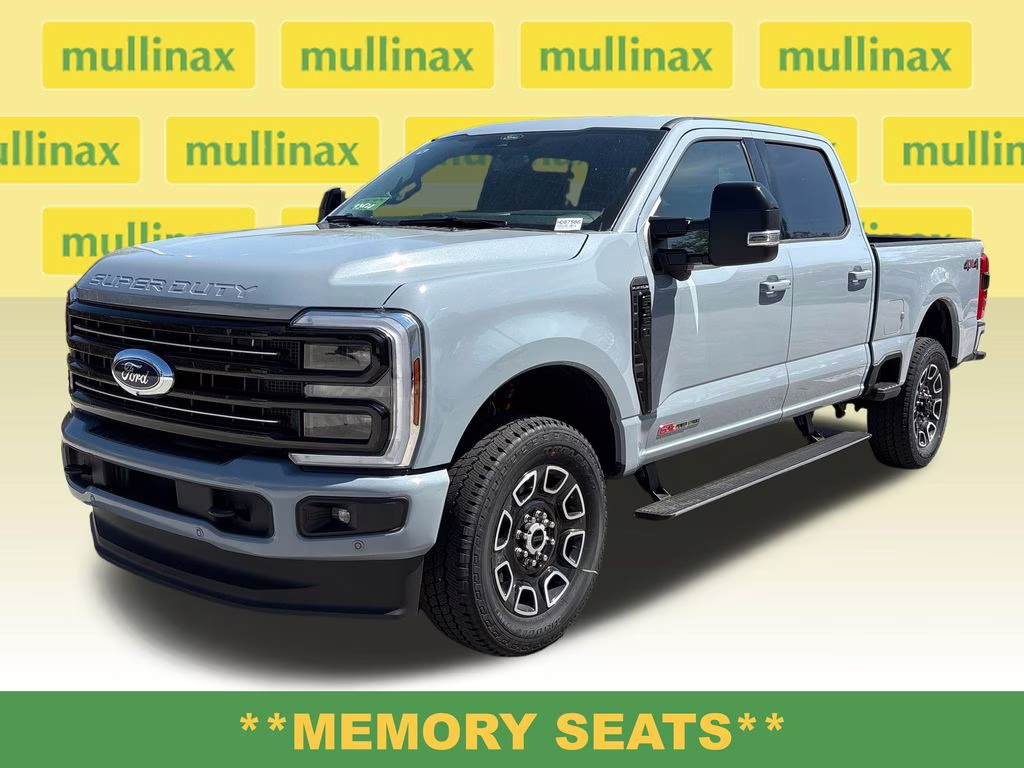 2026 Glacier Gray Metallic TriCoat Ford Super Duty F-350 SRW Platinum 4X4 Truck