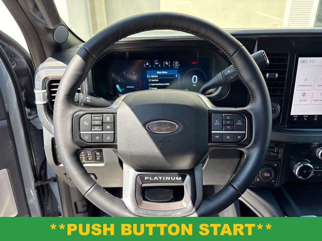 2026 Glacier Gray Metallic TriCoat Ford Super Duty F-350 SRW Platinum 4X4 Truck