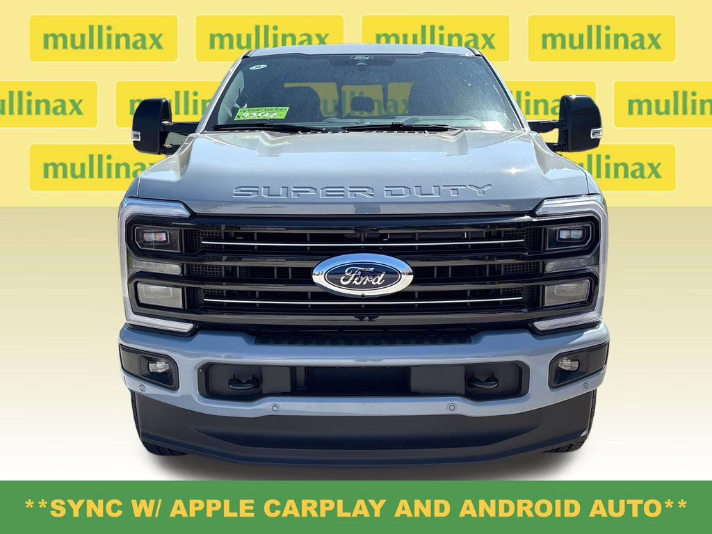 2026 Glacier Gray Metallic TriCoat Ford Super Duty F-350 SRW Platinum 4X4 Truck