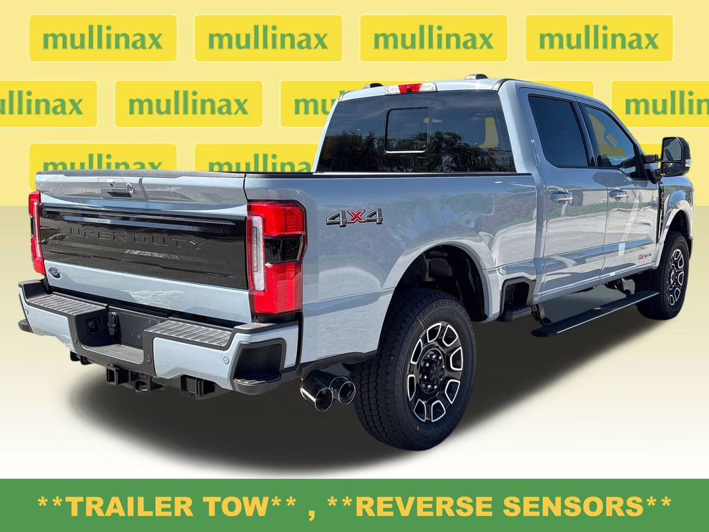 2026 Glacier Gray Metallic TriCoat Ford Super Duty F-350 SRW Platinum 4X4 Truck