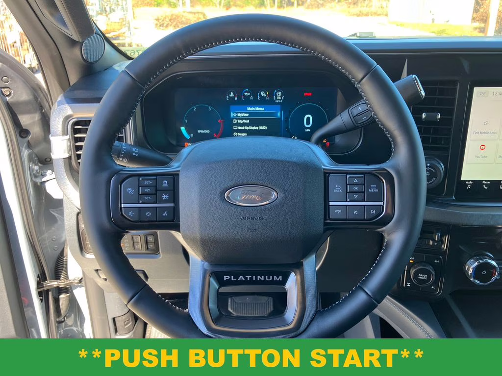 2026 Glacier Gray Metallic TriCoat Ford Super Duty F-350 SRW Platinum 4X4 Truck