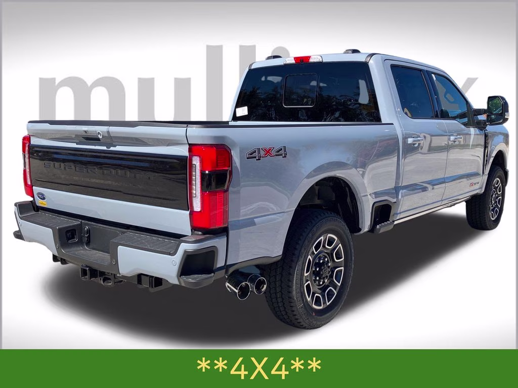 2026 Glacier Gray Metallic TriCoat Ford Super Duty F-350 SRW Platinum 4X4 Truck