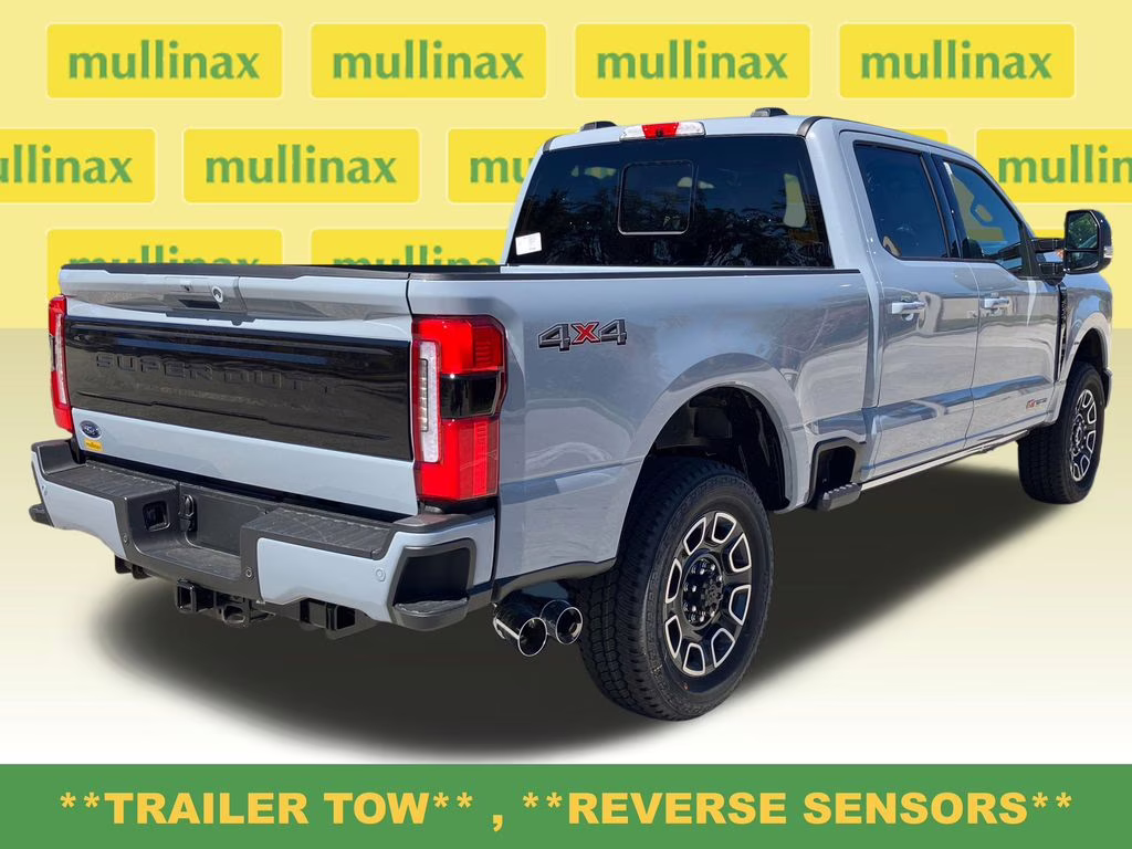 2026 Glacier Gray Metallic TriCoat Ford Super Duty F-350 SRW Platinum 4X4 Truck