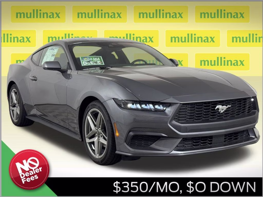 2026 Carbonized Gray Metallic Ford Mustang EcoBoost RWD Coupe