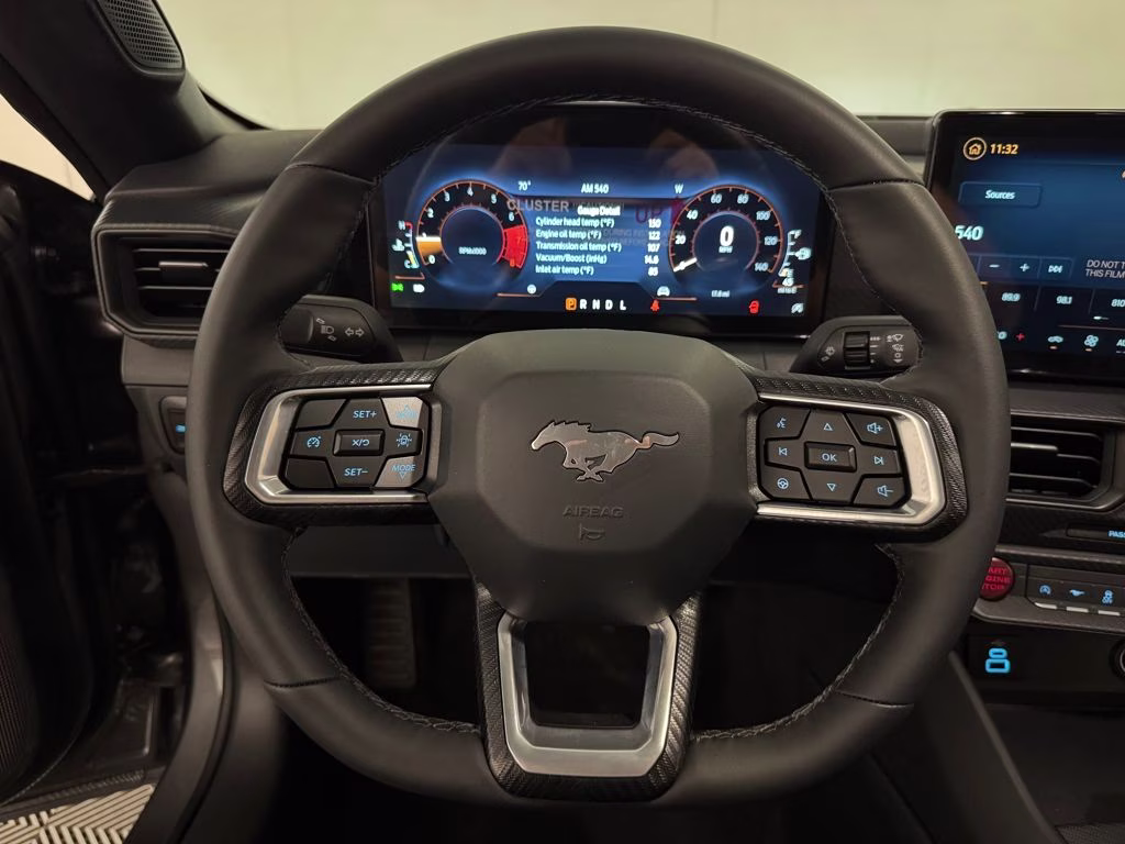 2026 Carbonized Gray Metallic Ford Mustang EcoBoost RWD Coupe