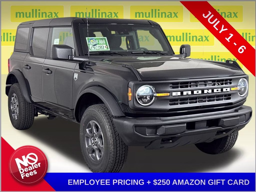 2026 Shadow Black Ford Bronco Big Bend 4X4 SUV