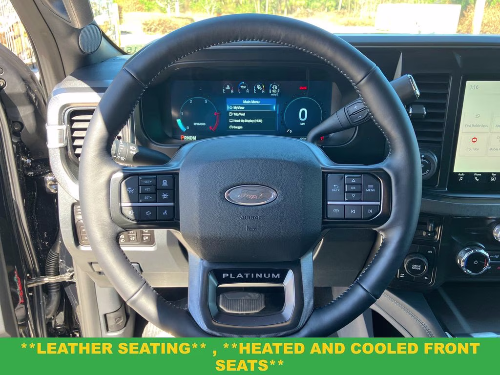 2026 Agate Black Metallic Ford Super Duty F-350 SRW Platinum 4X4 Truck