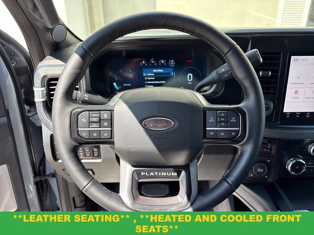 2026 Glacier Gray Metallic TriCoat Ford Super Duty F-350 SRW Platinum 4X4 Truck