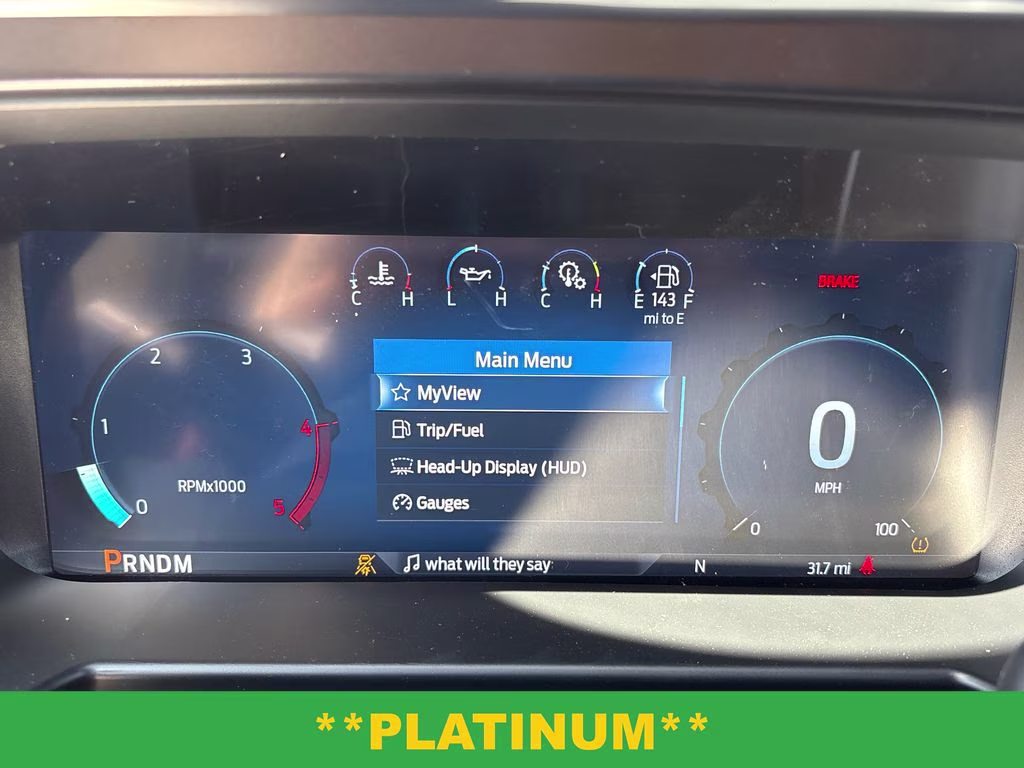 2026 Glacier Gray Metallic TriCoat Ford Super Duty F-350 SRW Platinum 4X4 Truck