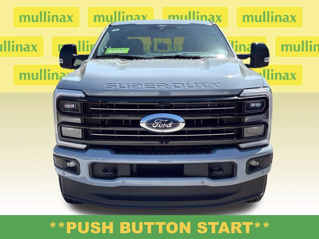 2026 Glacier Gray Metallic TriCoat Ford Super Duty F-350 SRW Platinum 4X4 Truck