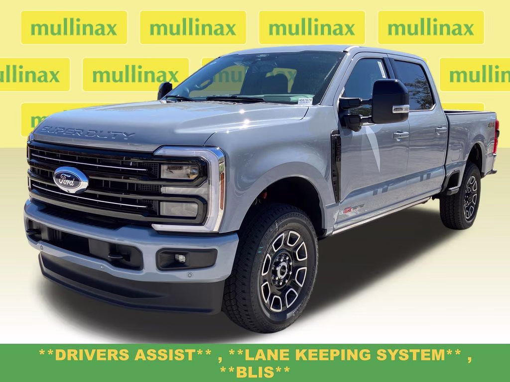2026 Glacier Gray Metallic TriCoat Ford Super Duty F-350 SRW Platinum 4X4 Truck