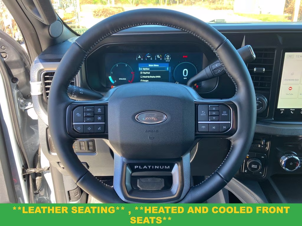 2026 Glacier Gray Metallic TriCoat Ford Super Duty F-350 SRW Platinum 4X4 Truck
