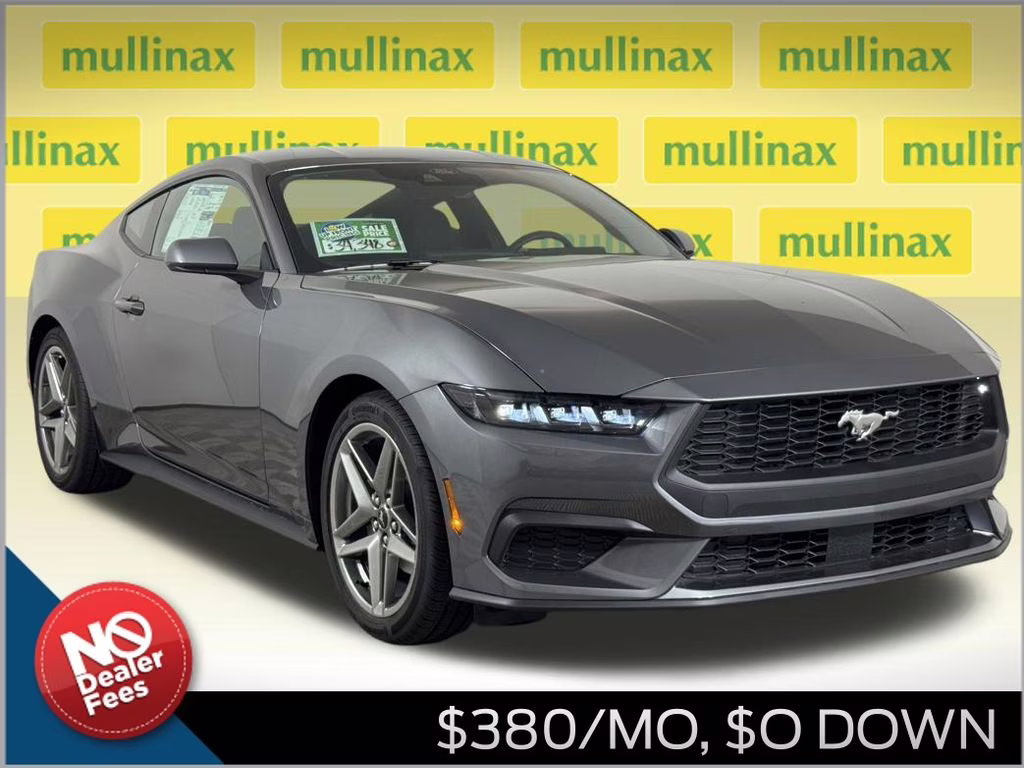 2026 Carbonized Gray Metallic Ford Mustang EcoBoost RWD Coupe