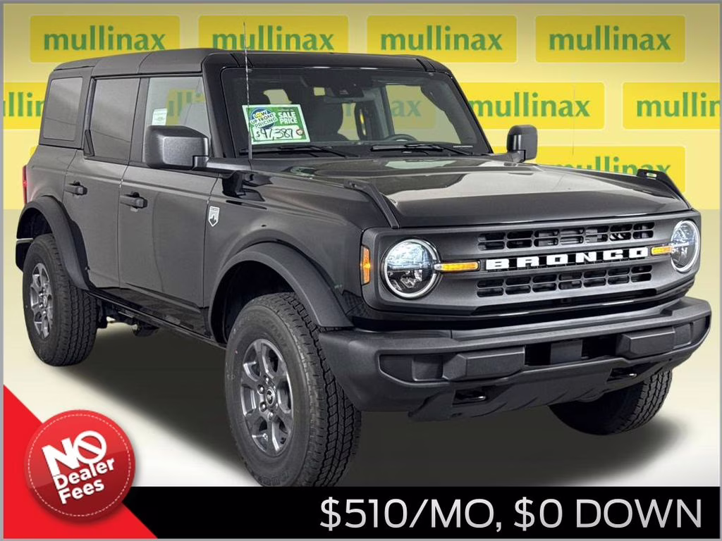 2026 Shadow Black Ford Bronco Big Bend 4X4 SUV