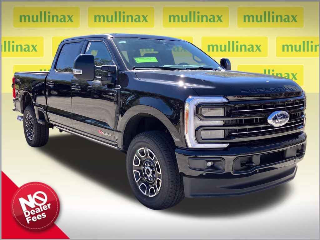 2026 Agate Black Metallic Ford Super Duty F-350 SRW Platinum 4X4 Truck