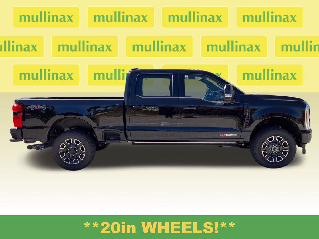 2026 Agate Black Metallic Ford Super Duty F-350 SRW Platinum 4X4 Truck