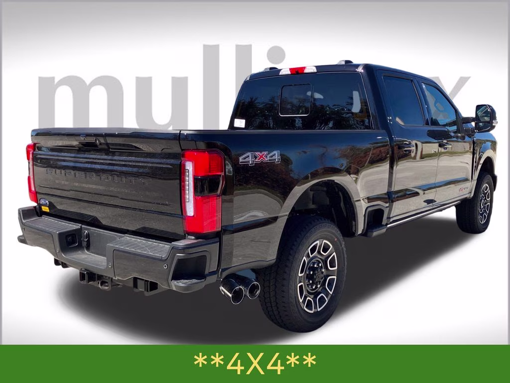 2026 Black Metallic Ford Super Duty F-350 SRW Platinum 4X4 Truck