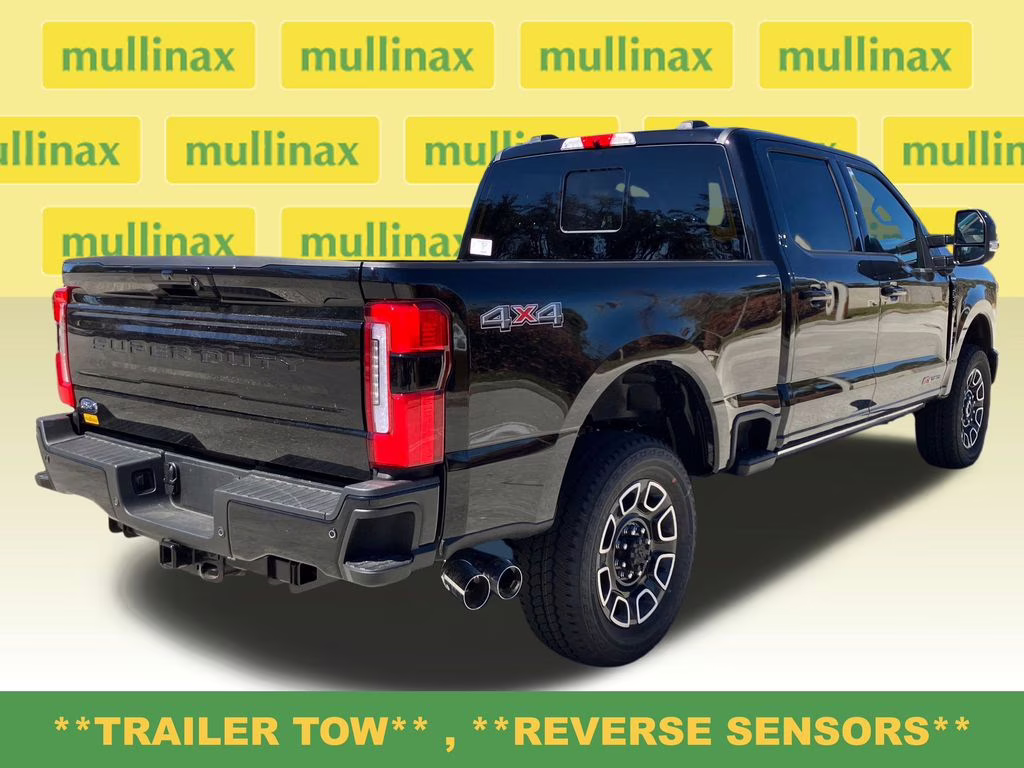 2026 Agate Black Metallic Ford Super Duty F-350 SRW Platinum 4X4 Truck