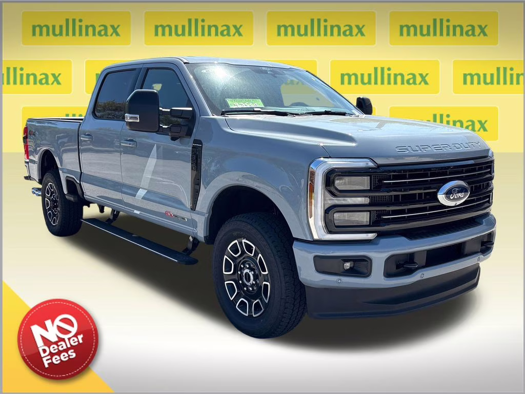 2026 Glacier Gray Metallic TriCoat Ford Super Duty F-350 SRW Platinum 4X4 Truck