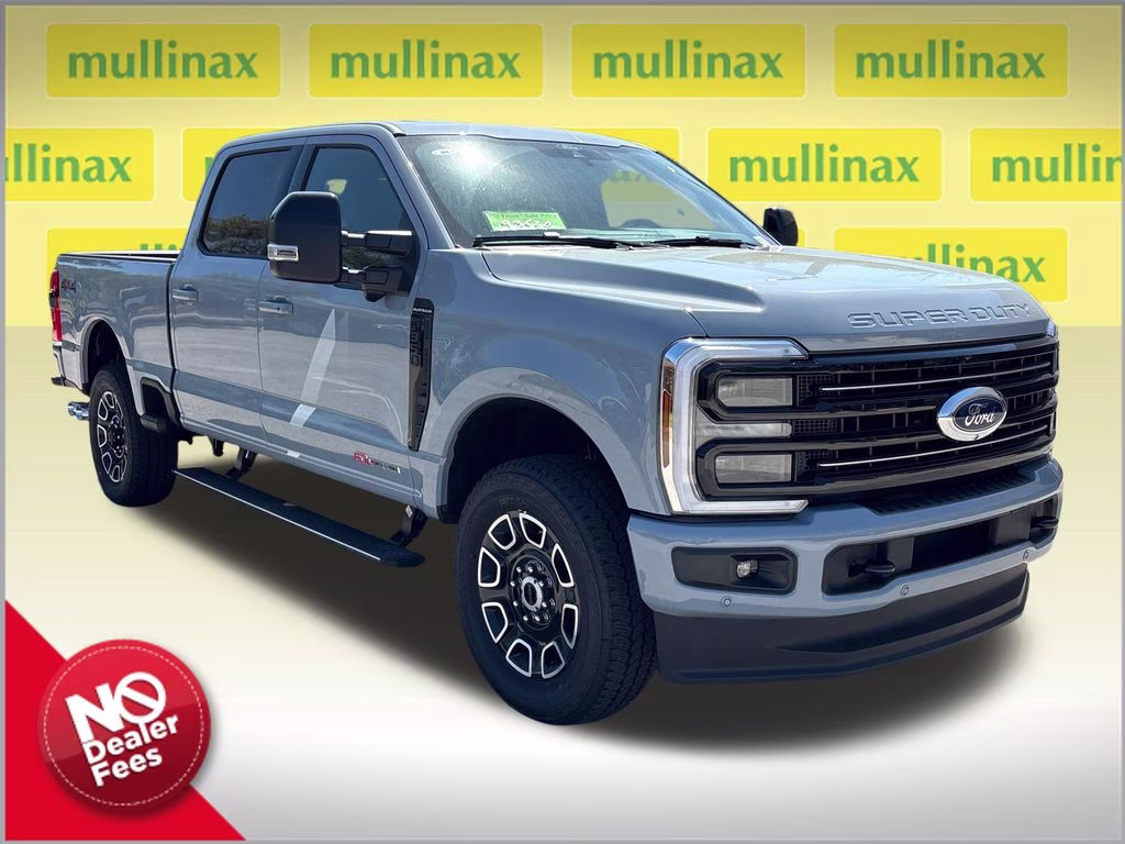 2026 Glacier Gray Metallic TriCoat Ford Super Duty F-350 SRW Platinum 4X4 Truck