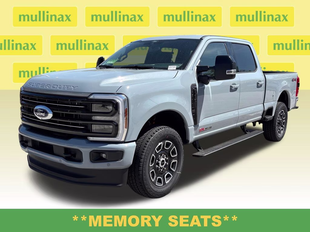 2026 Glacier Gray Metallic TriCoat Ford Super Duty F-350 SRW Platinum 4X4 Truck
