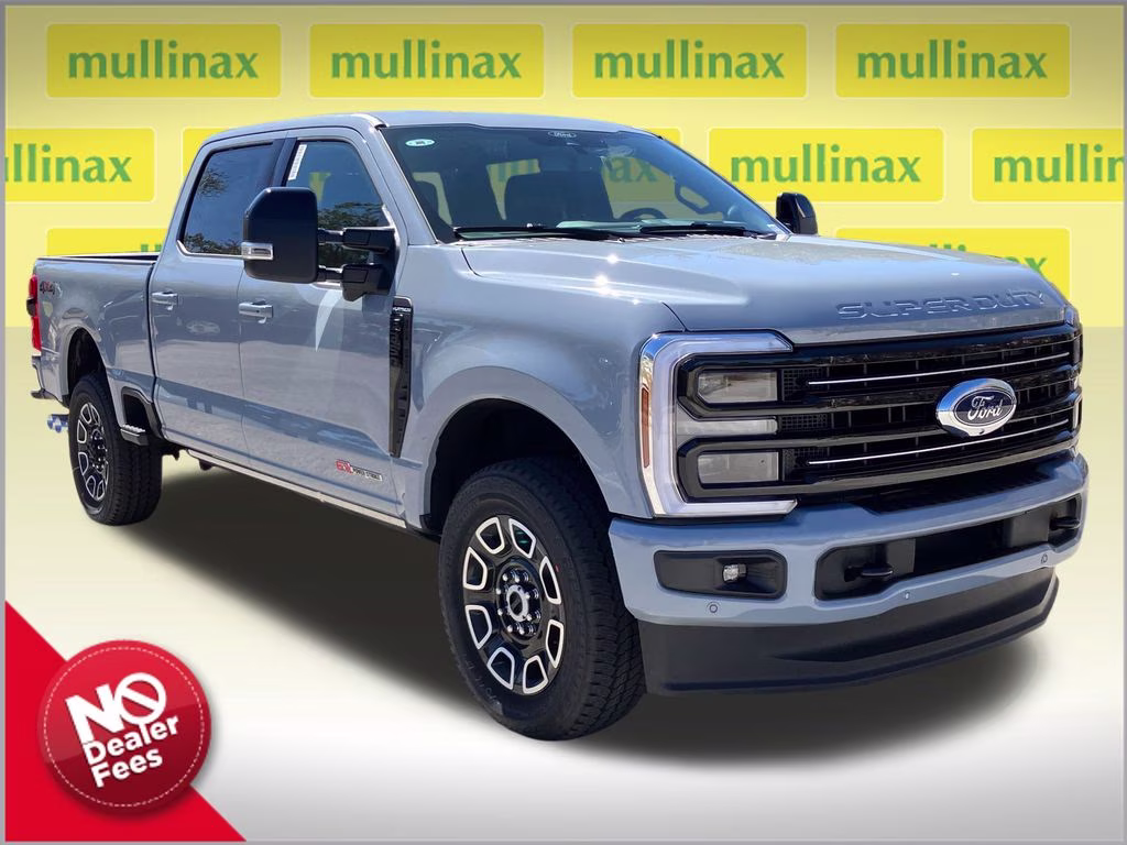 2026 Glacier Gray Metallic TriCoat Ford Super Duty F-350 SRW Platinum 4X4 Truck