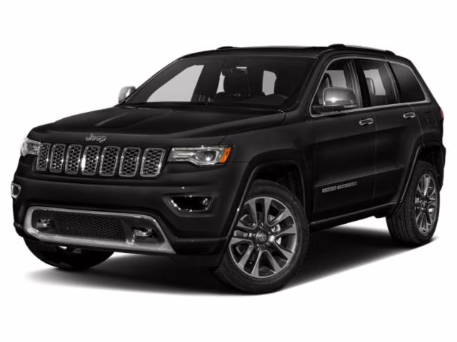 2020 Diamond Black Crystal Pearlcoat Jeep Grand Cherokee Overland 4X4 SUV