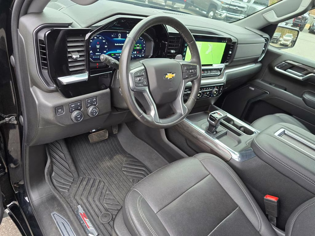 2022 Black Chevrolet Silverado 1500 LTZ 4X4 Truck