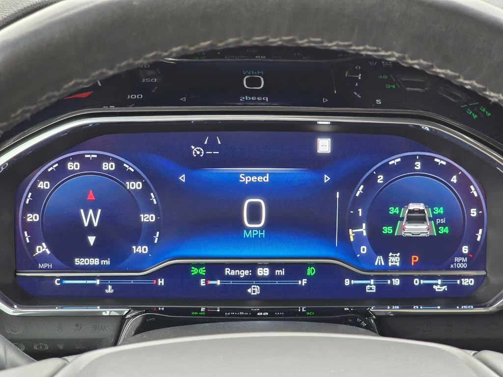 2022 Black Chevrolet Silverado 1500 LTZ 4X4 Truck