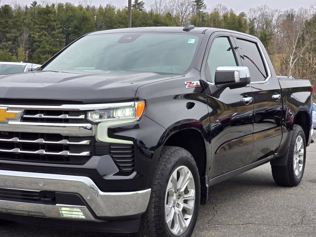 2022 Black Chevrolet Silverado 1500 LTZ 4X4 Truck