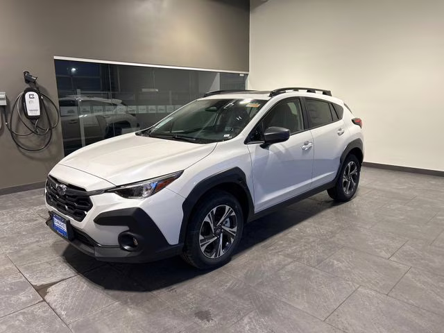 2026 White Subaru Crosstrek Premium AWD SUV