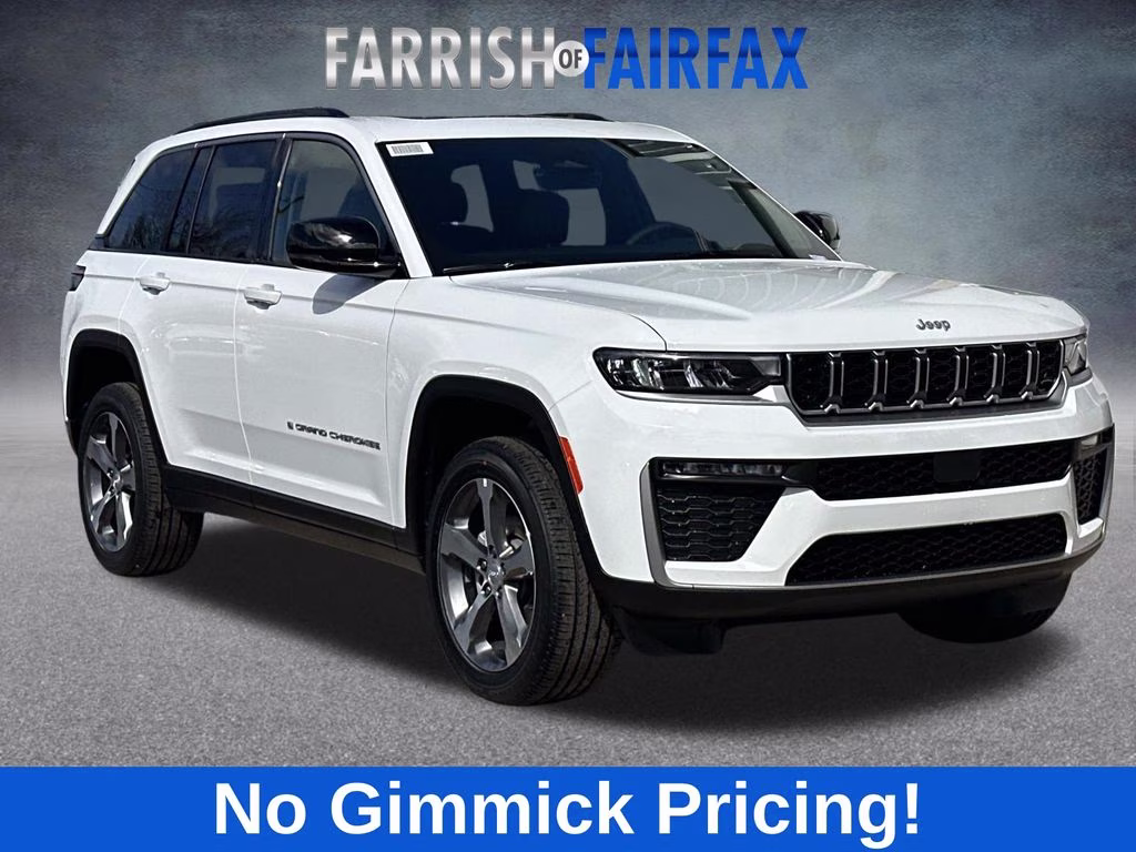 2026 Bright White Clearcoat Jeep Grand Cherokee Limited 4X4 SUV