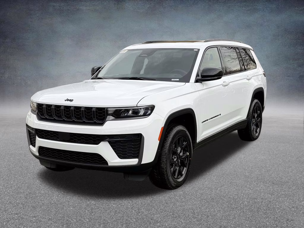 2026 Bright White Clearcoat Jeep Grand Cherokee L Laredo 4X4 SUV