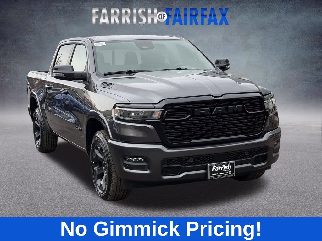 2026 Granite Crystal Metallic Clearcoat Ram 1500 Big Horn/Lone Star 4X4 Truck
