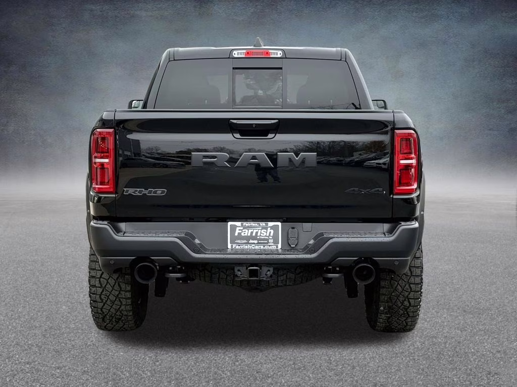 2026 Diamond Black Crystal Pearlcoat Ram 1500 RHO 4X4 Truck