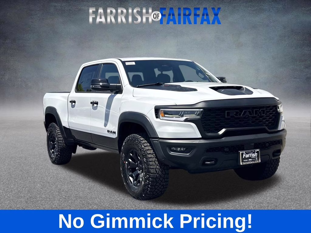 2026 Bright White Clearcoat Ram 1500 RHO 4X4 Truck