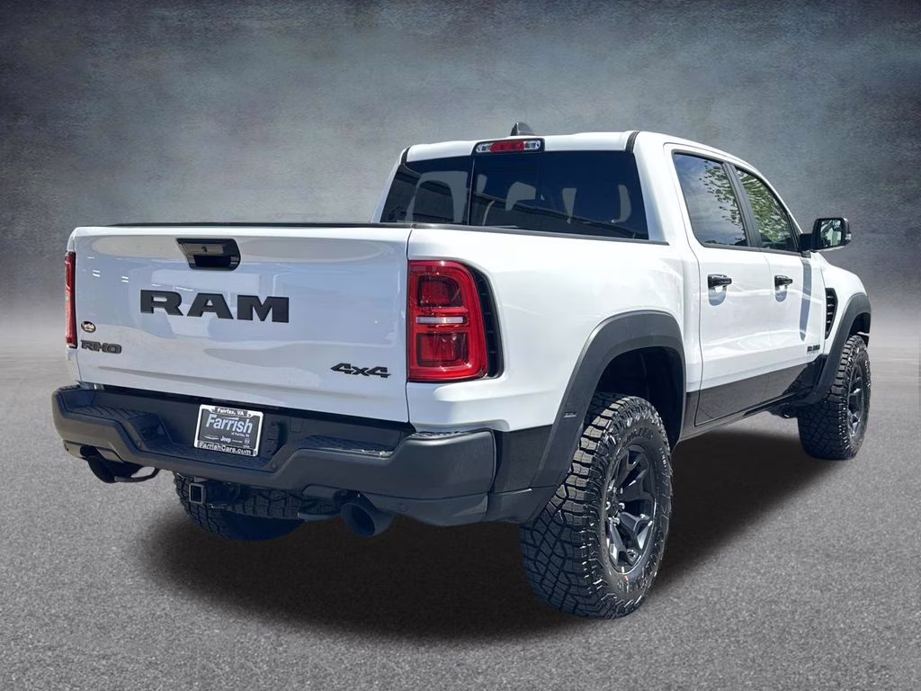 2026 Bright White Clearcoat Ram 1500 RHO 4X4 Truck
