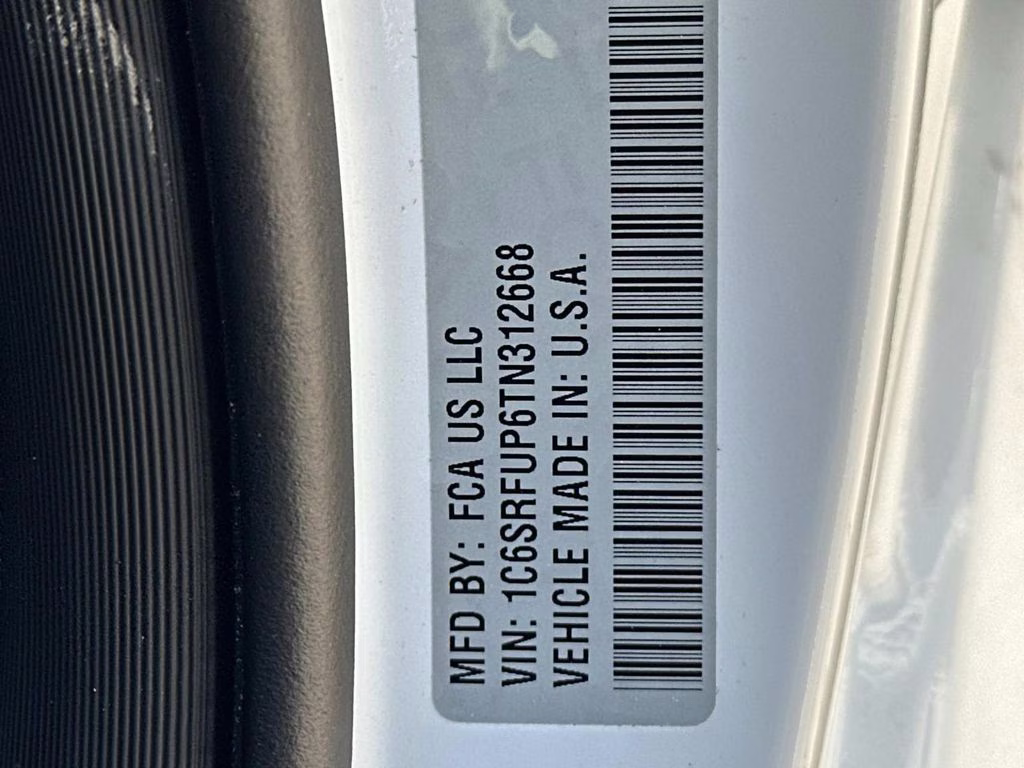2026 Bright White Clearcoat Ram 1500 RHO 4X4 Truck