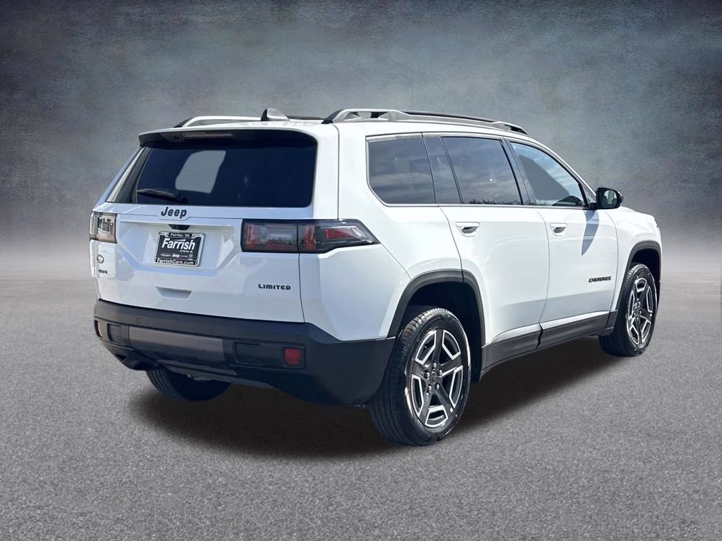 2026 Bright White Clearcoat Jeep Cherokee Limited 4X4 SUV